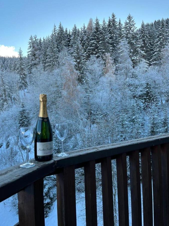 La Tania La Saboia Sleep 8 Private Sauna Lounge Dining 2 Bathrooms Kitchen 2 Balconies Ski In Out Экстерьер фото